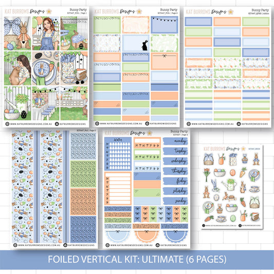 Ultimate Foiled Kit: Bunny Party (SILVER FOIL)