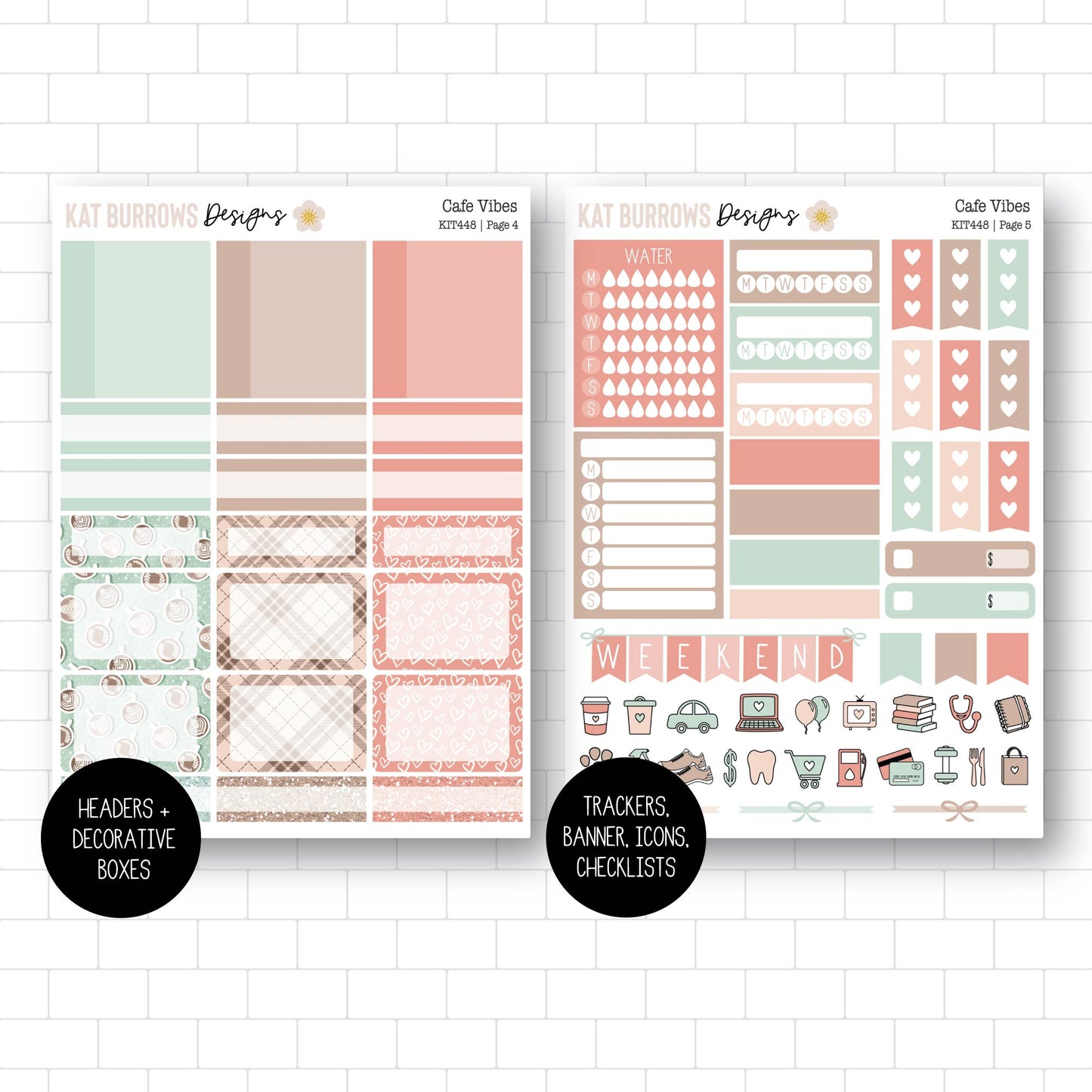 Weekly Kit: Cafe Vibes