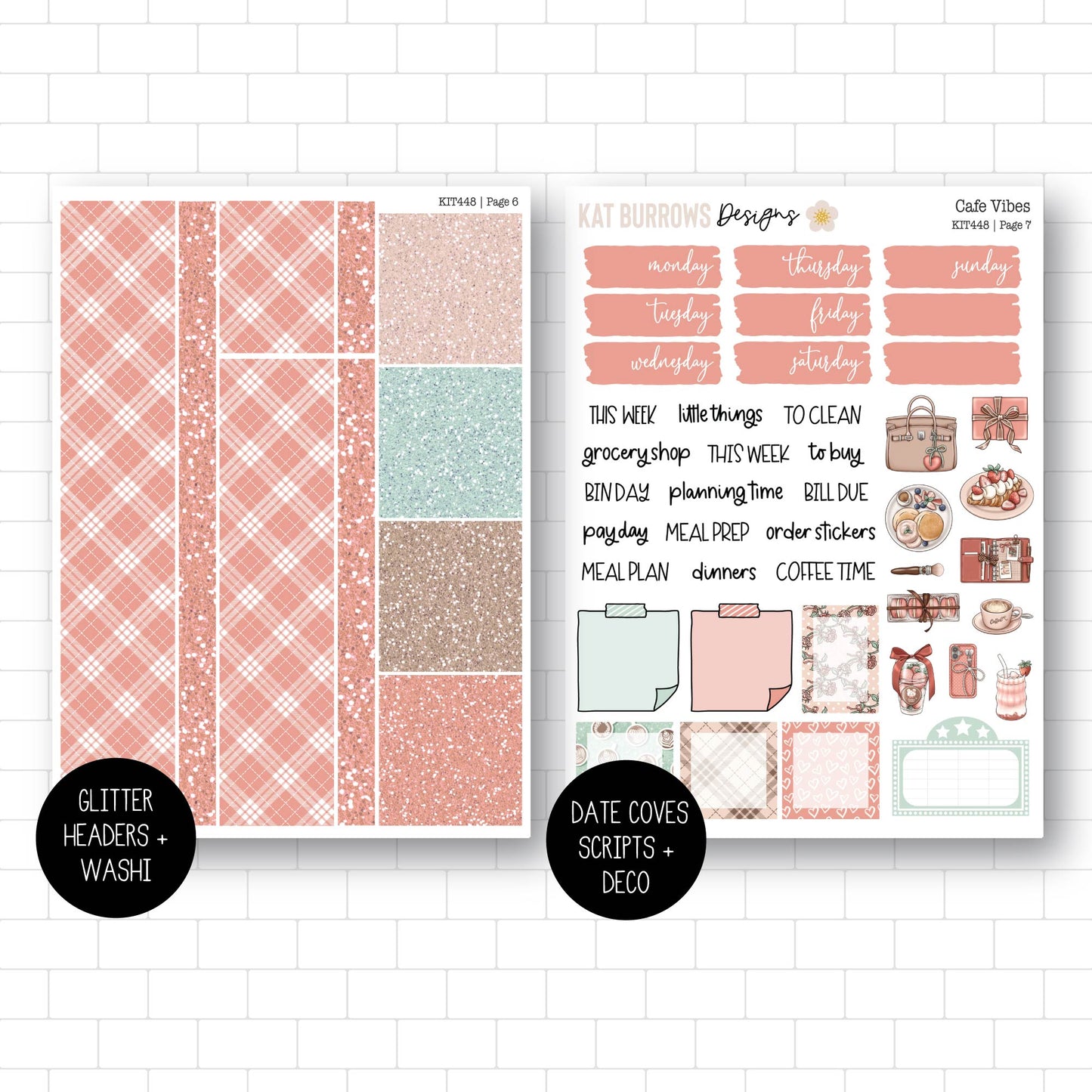 Weekly Kit: Cafe Vibes