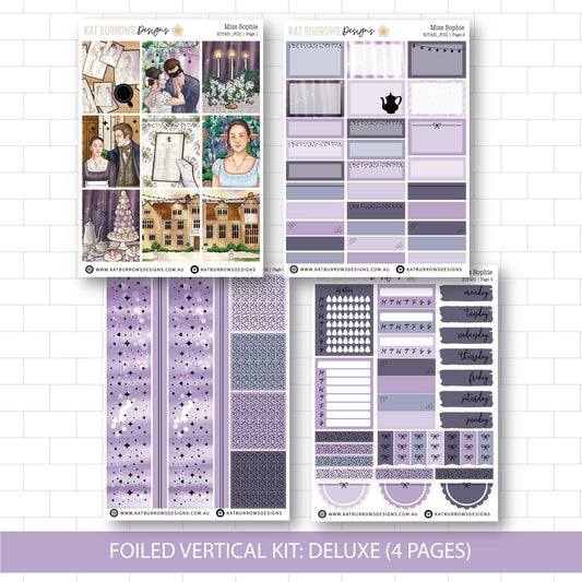 Deluxe Foiled Kit: Miss Sophie (SILVER FOIL)