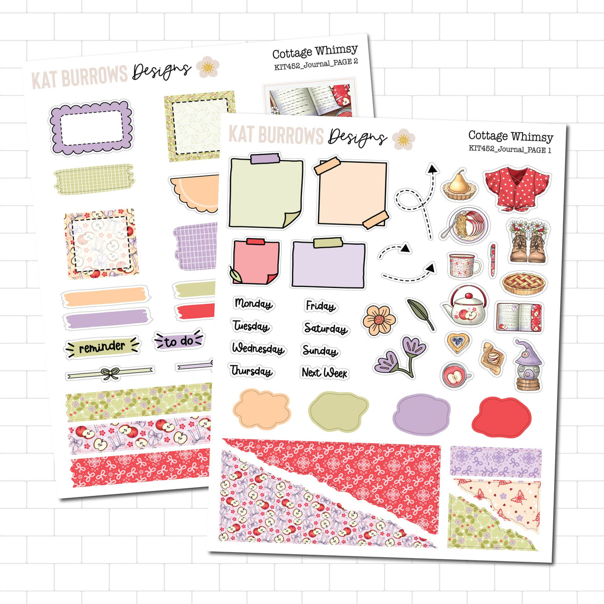 Journal Kit: Cottage Whimsy