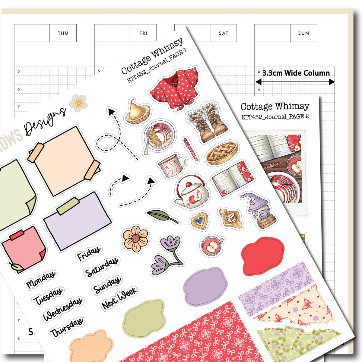 Journal Kit: Cottage Whimsy