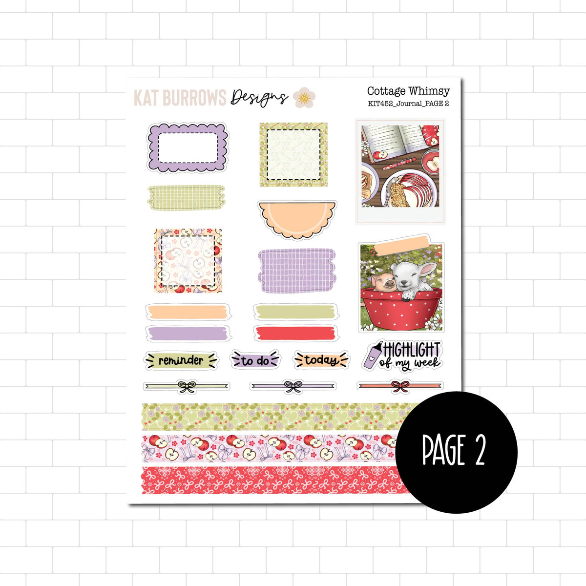 Journal Kit: Cottage Whimsy