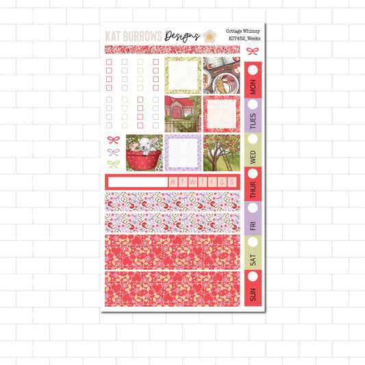 Hobonichi/Lime Weeks: Cottage Whimsy