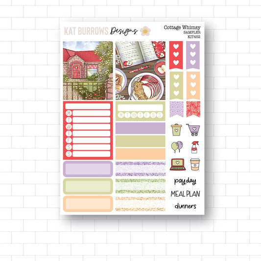 Sampler: Cottage Whimsy