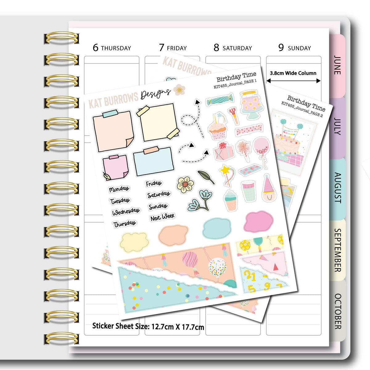 Journal Kit: Birthday Time