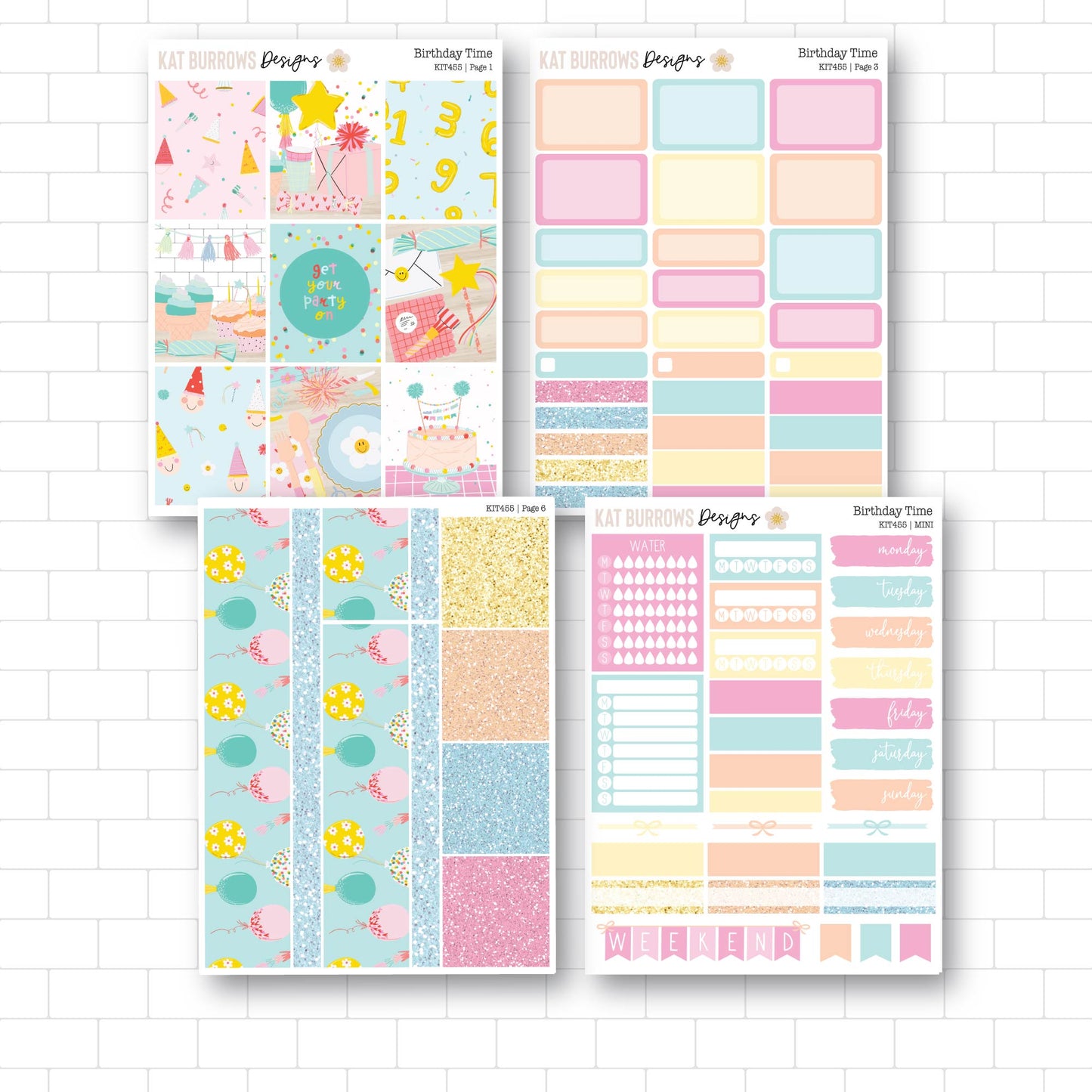 Weekly Kit: Birthday Time