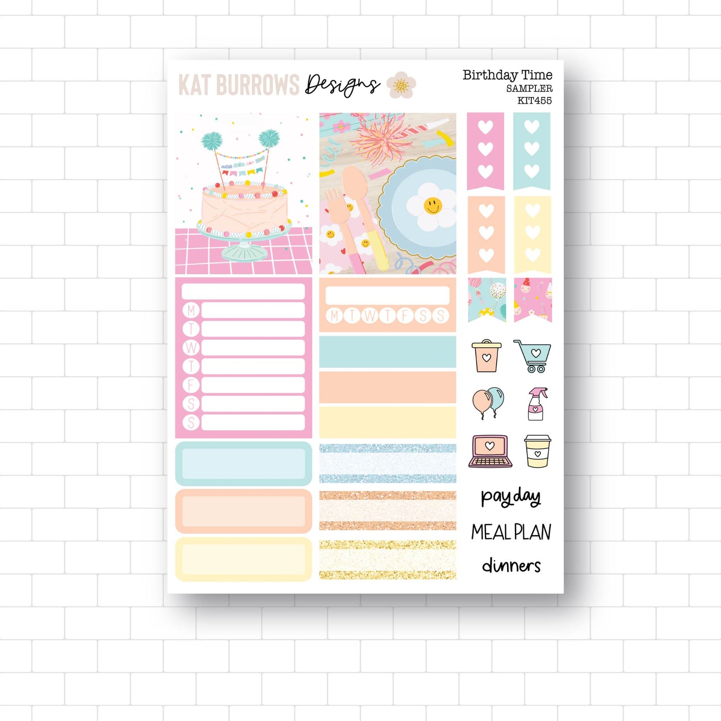 Sampler: Birthday Time