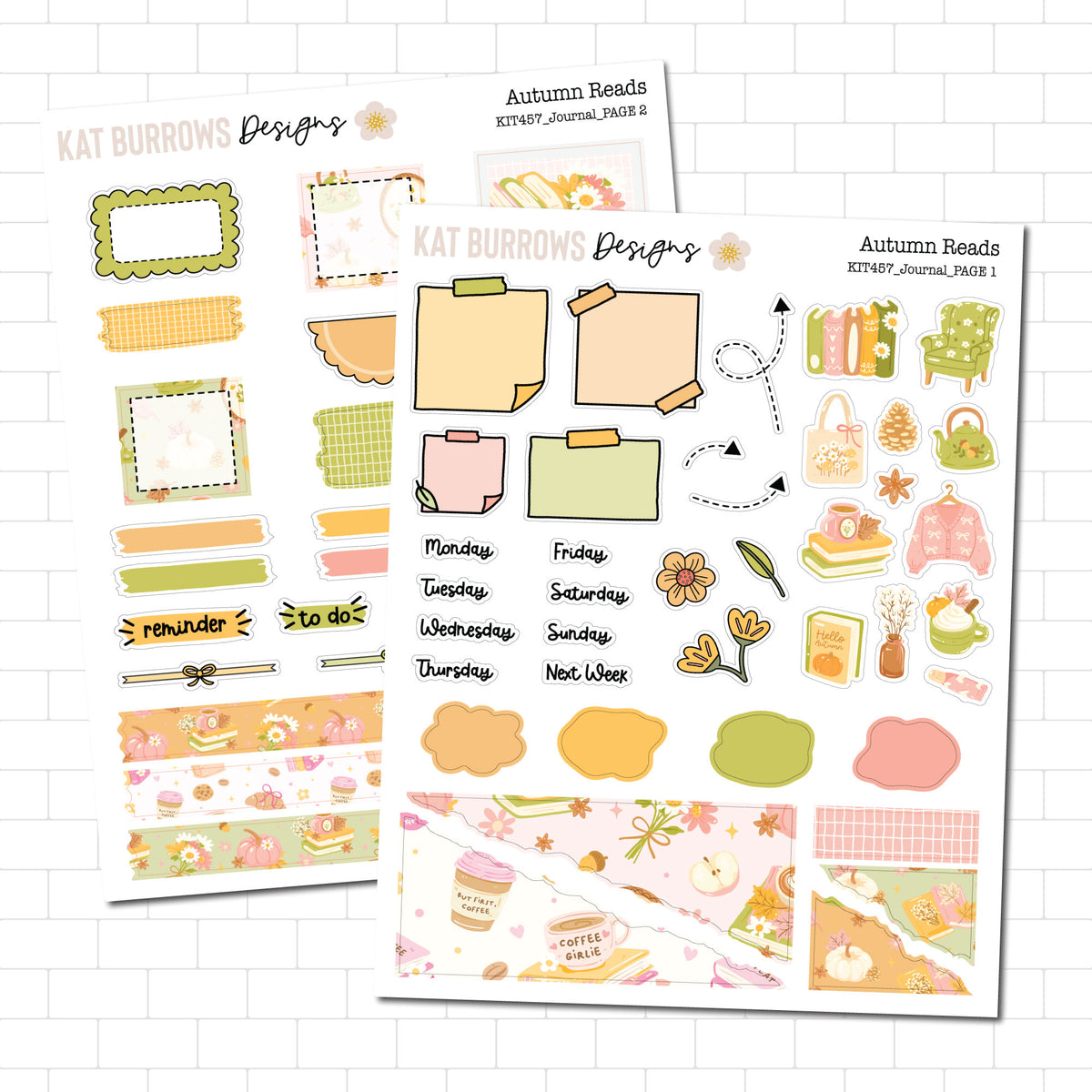 Journal Kit: Autumn Reads
