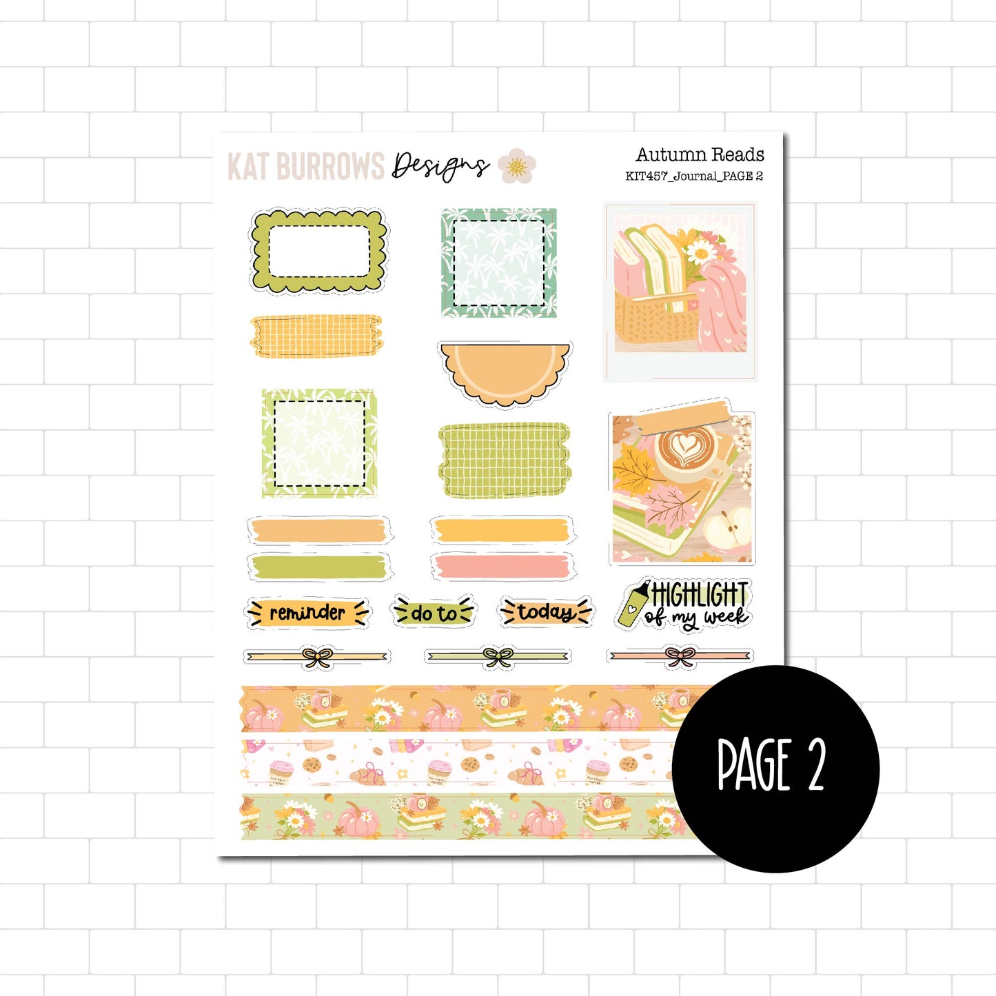 Journal Kit: Autumn Reads