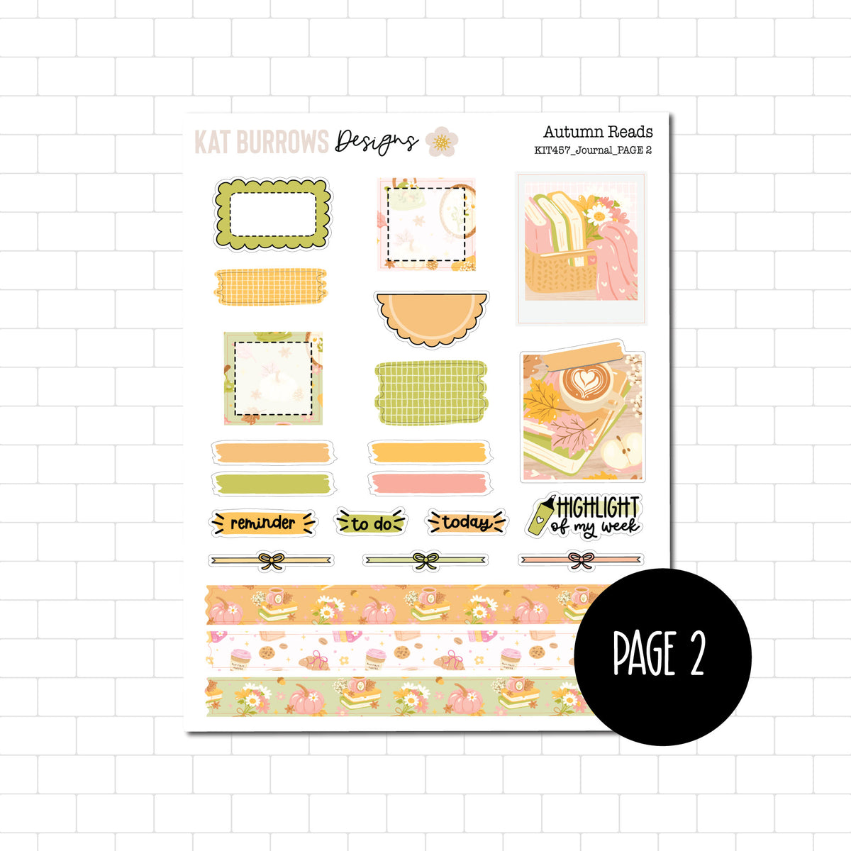 Journal Kit: Autumn Reads