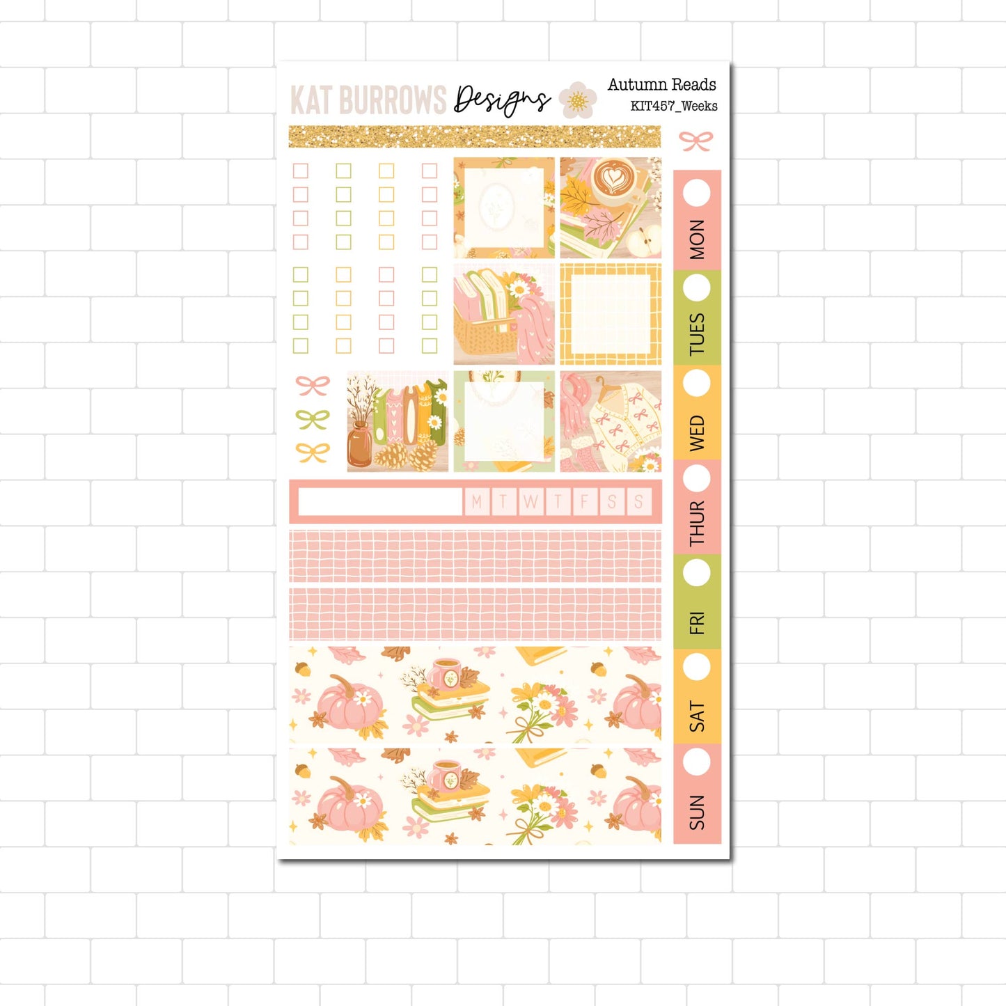 Hobonichi/Lime Weeks: Autumn Reads
