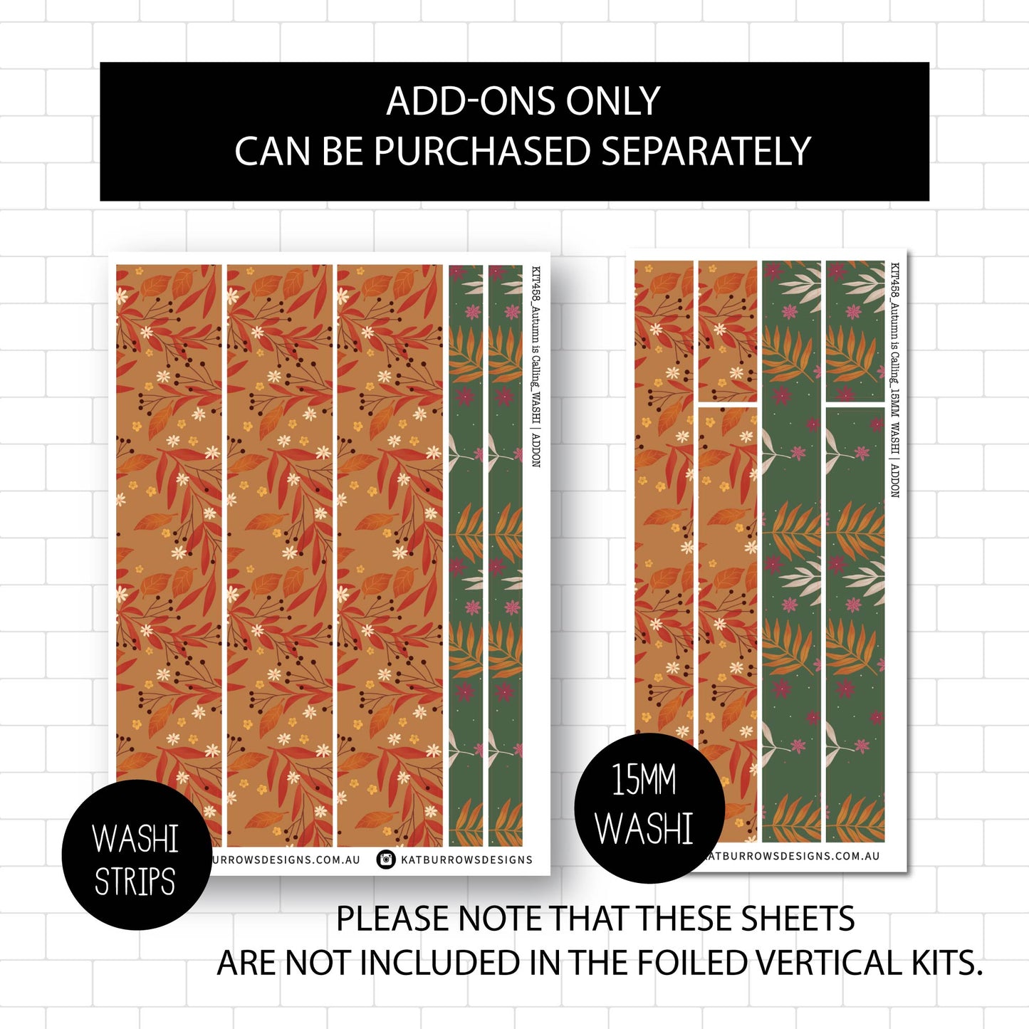 Deluxe Foiled Kit: Autumn is Calling (ROSE GOLD FOIL)