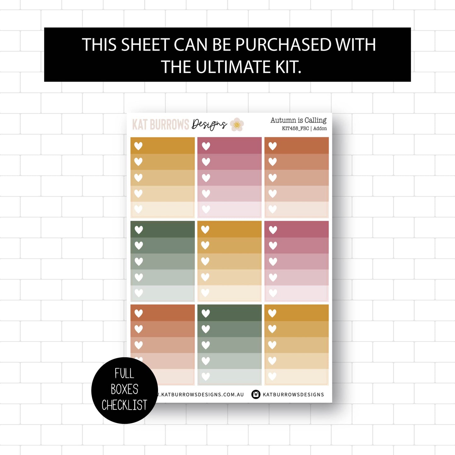 Ultimate Foiled Kit: Autumn is Calling (ROSE GOLD FOIL)