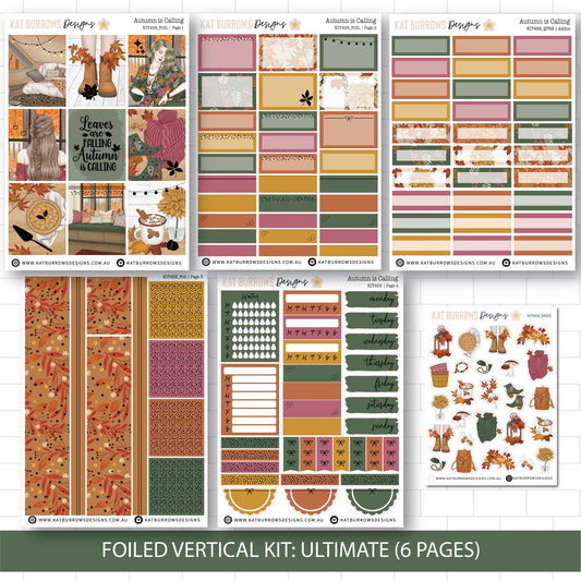Ultimate Foiled Kit: Autumn is Calling (ROSE GOLD FOIL)
