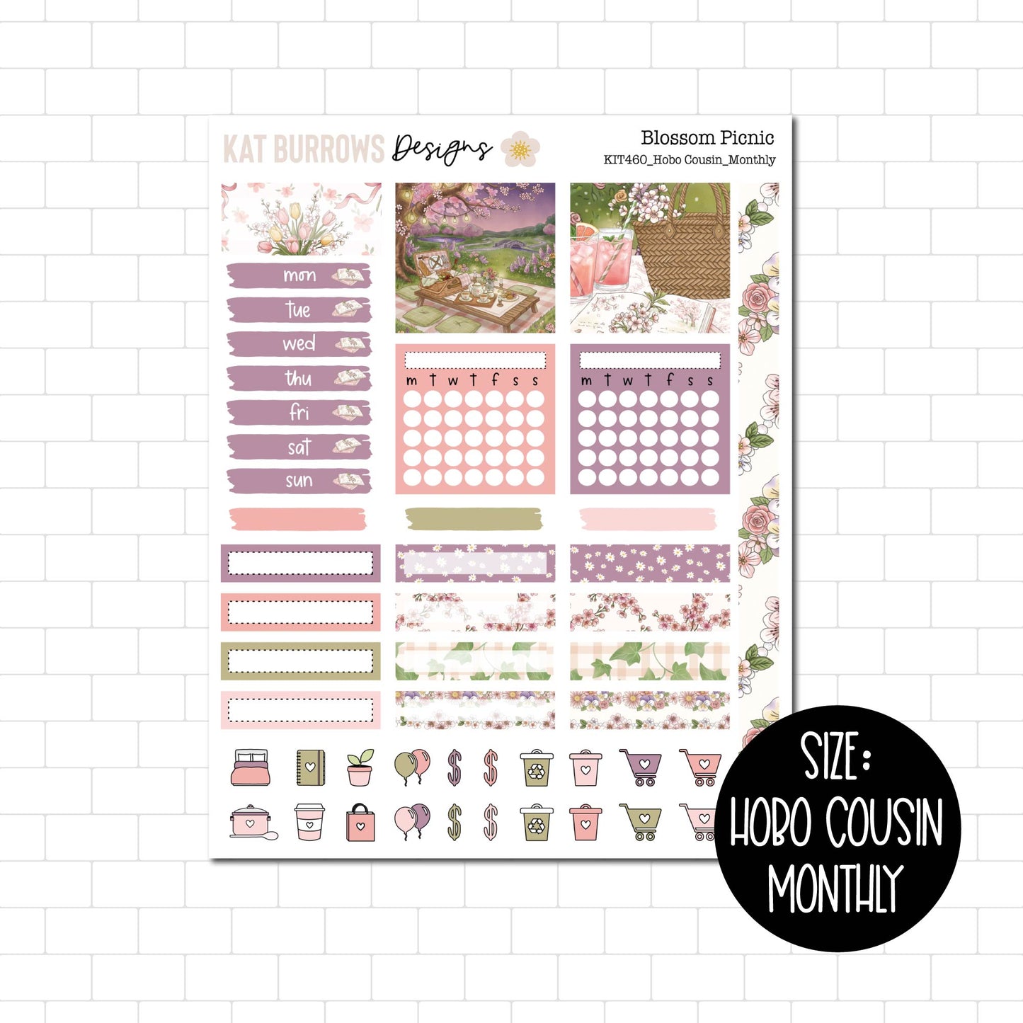 Hobo Cousin Monthly: Blossom Picnic