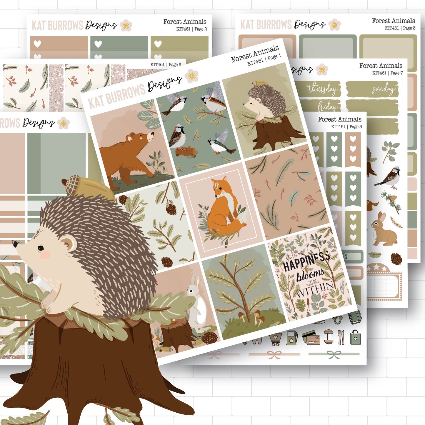 Weekly Kit: Forest Animals