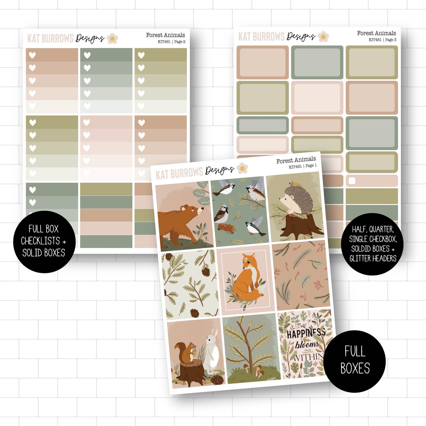 Weekly Kit: Forest Animals