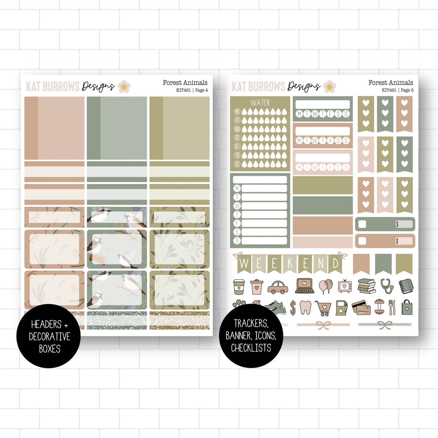 Weekly Kit: Forest Animals