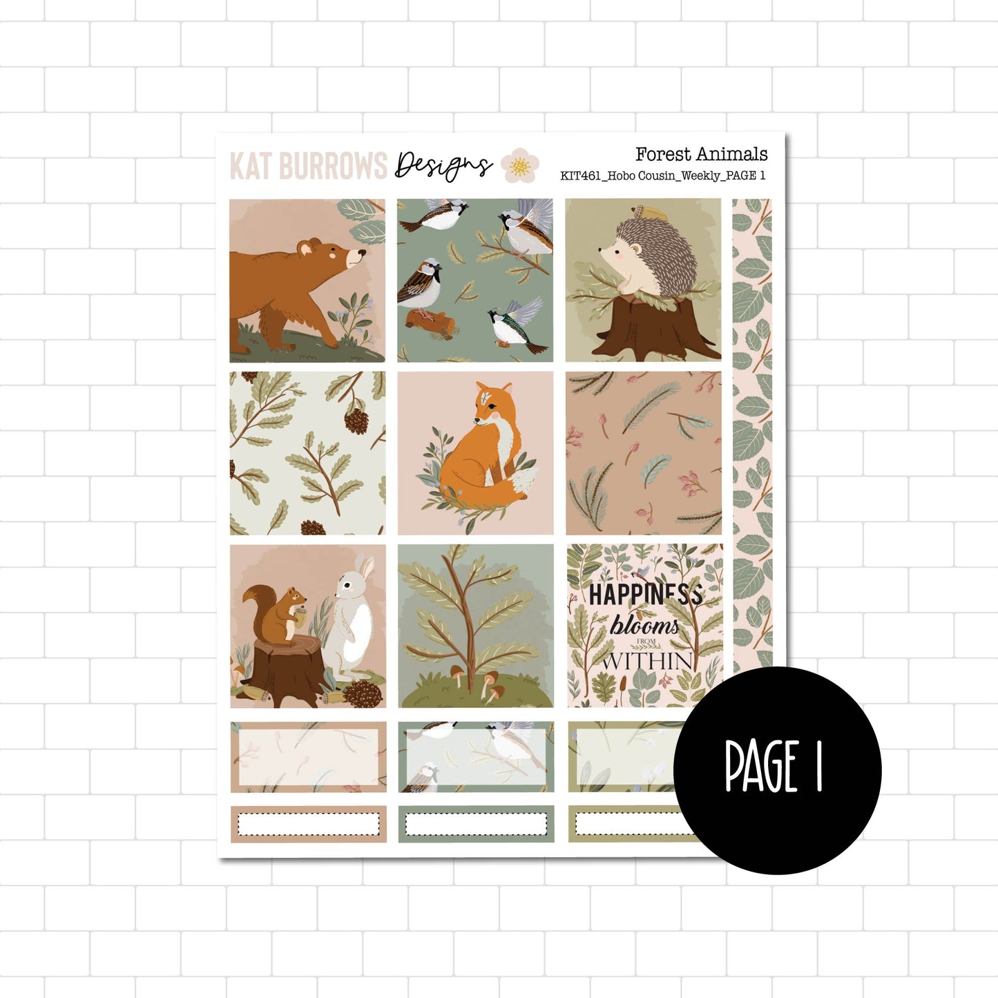 Hobo Cousin Weekly: Forest Animals