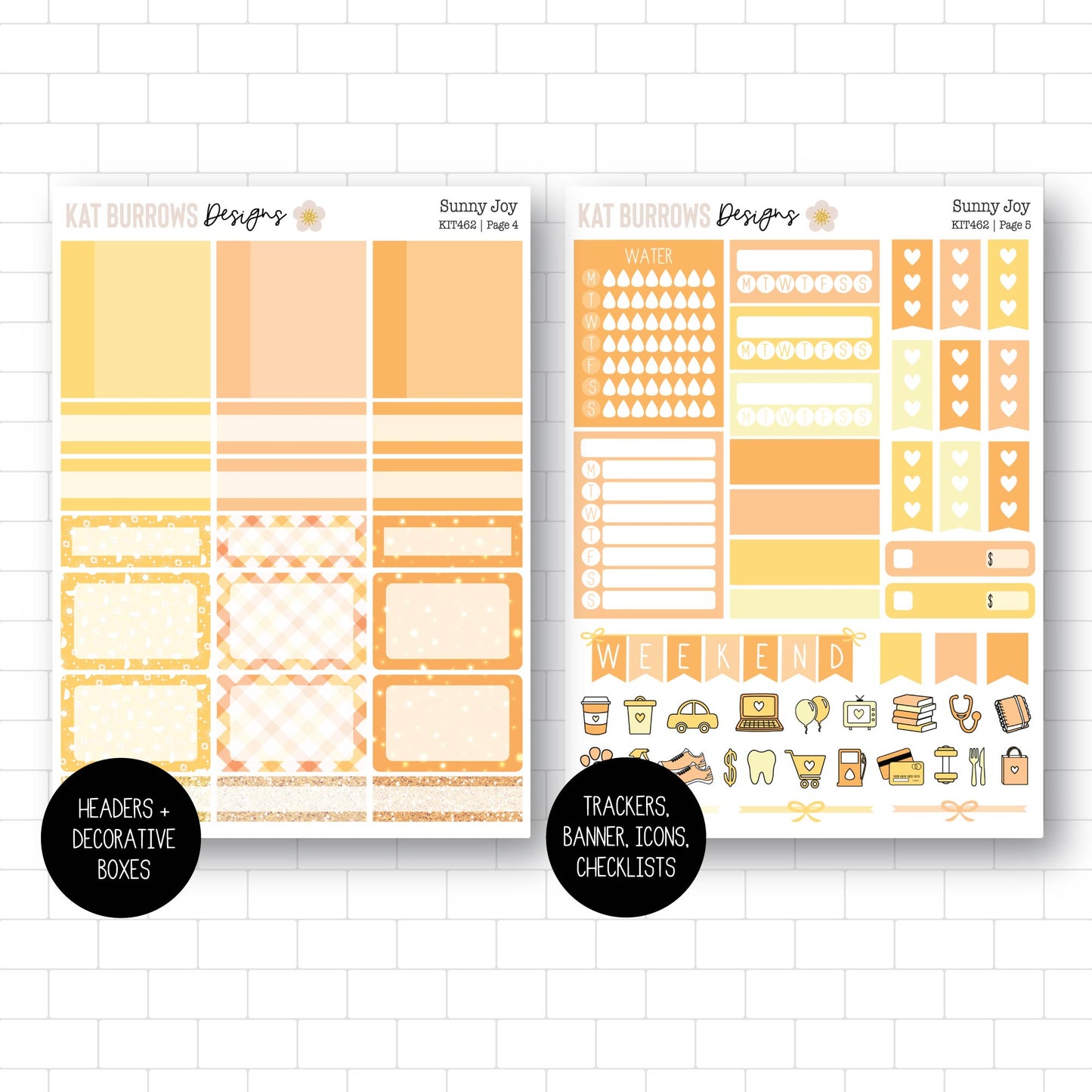 Weekly Kit: Sunny Joy