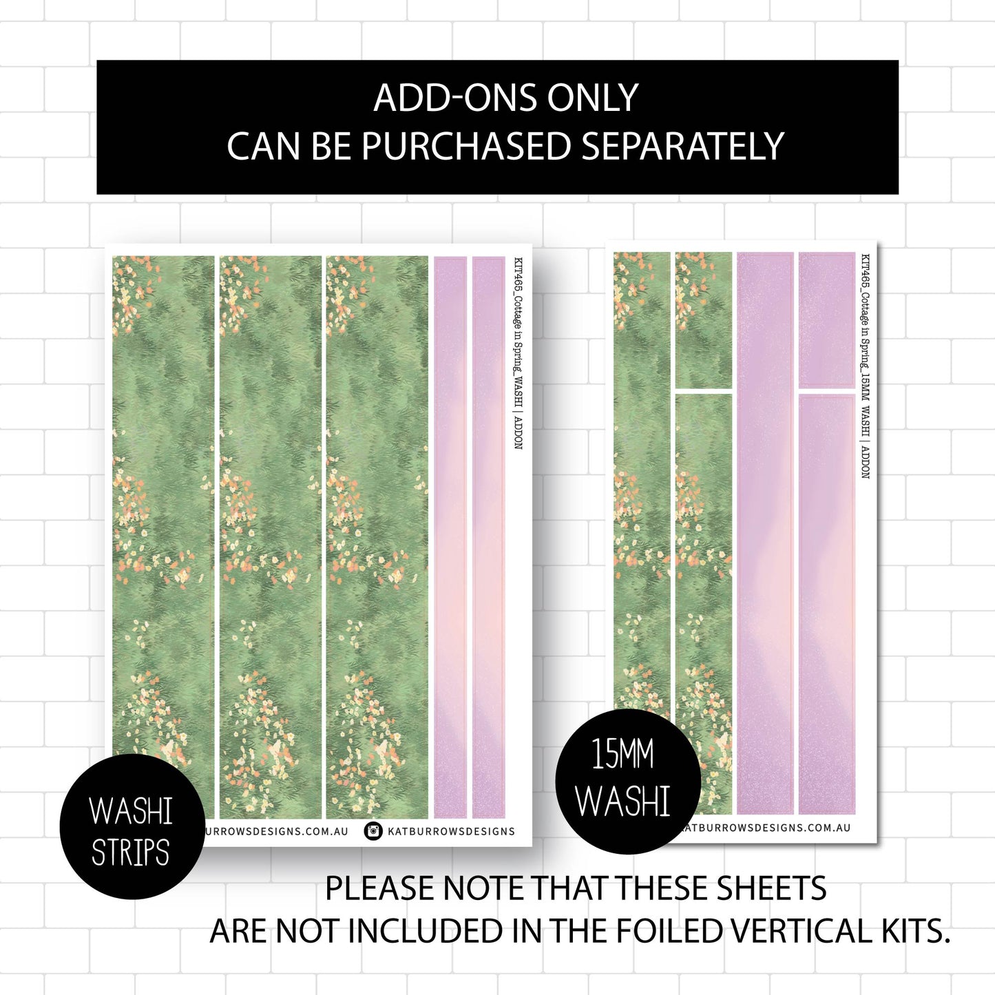 Deluxe Foiled Kit: Cottage in Spring (ROSE GOLD FOIL)