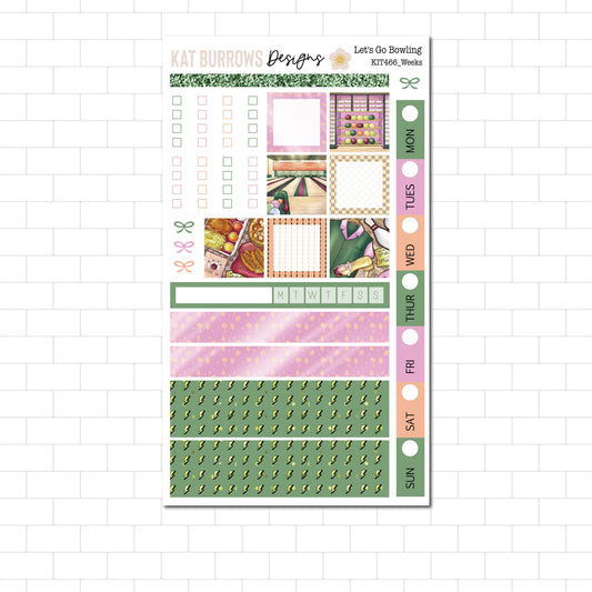 Hobonichi/Lime Weeks: Let's Go Bowling