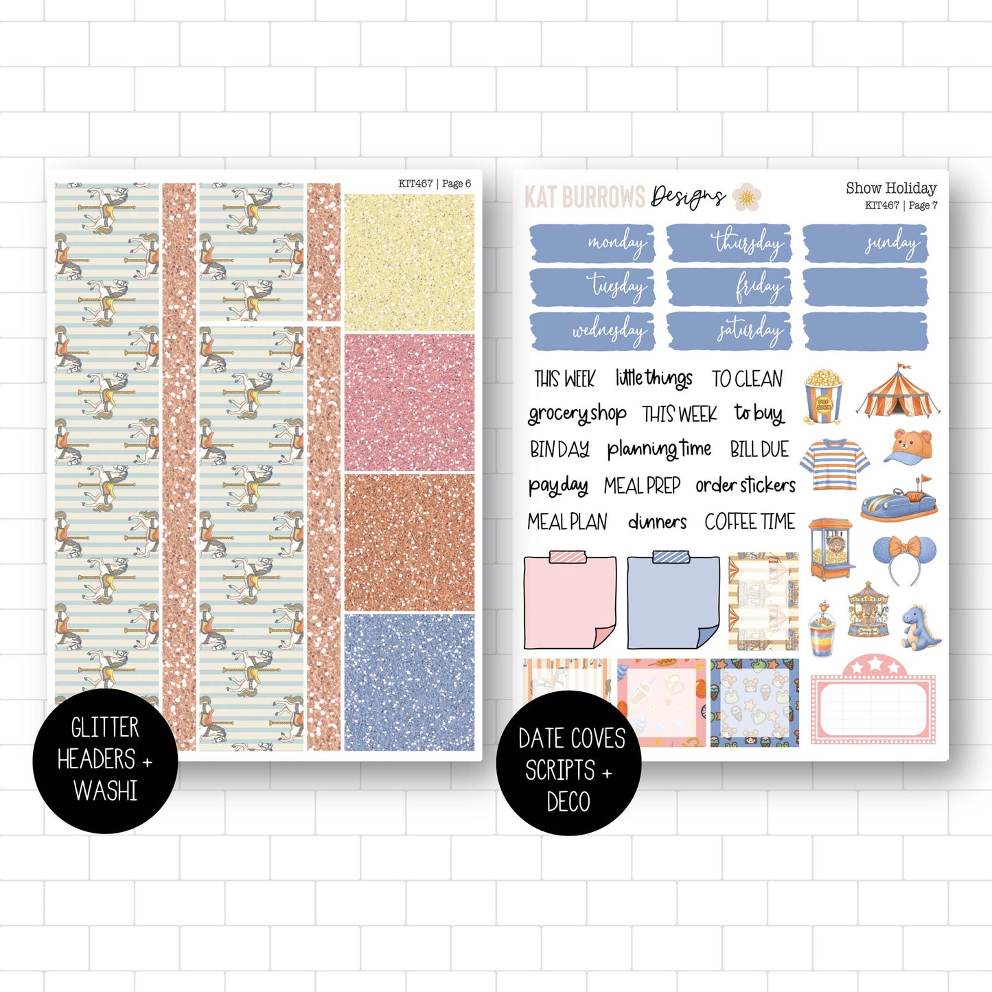 Weekly Kit: Show Holiday