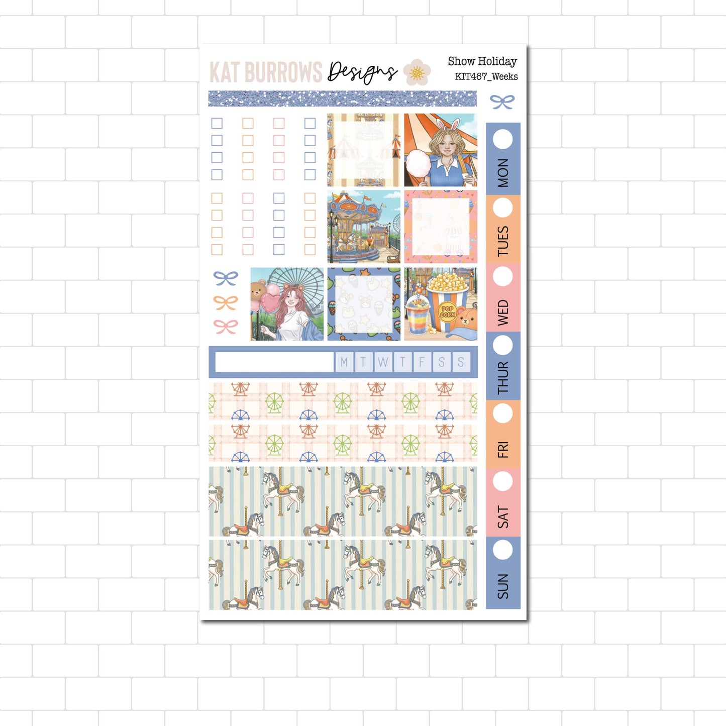 Hobonichi/Lime Weeks: Show Holiday