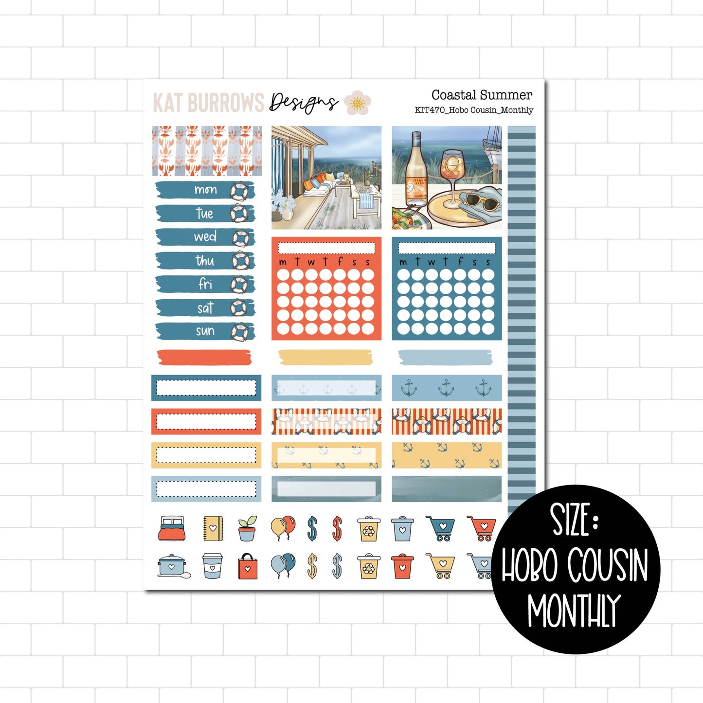Hobo Cousin Monthly: Coastal Summer
