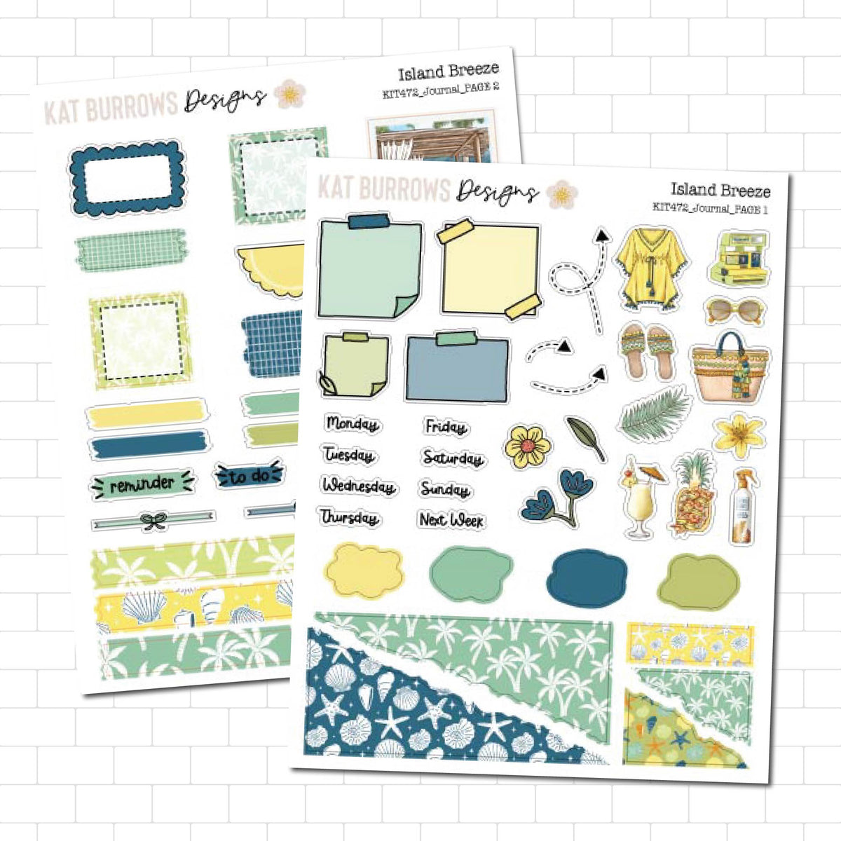 Journal Kit: Island Breeze