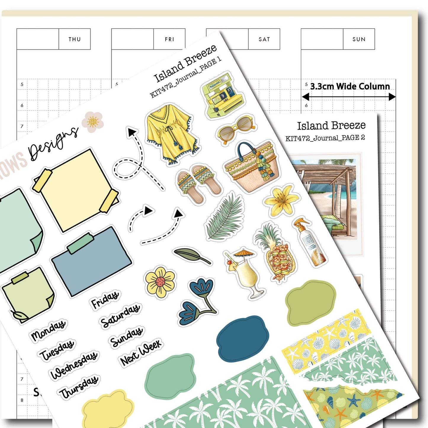 Journal Kit: Island Breeze