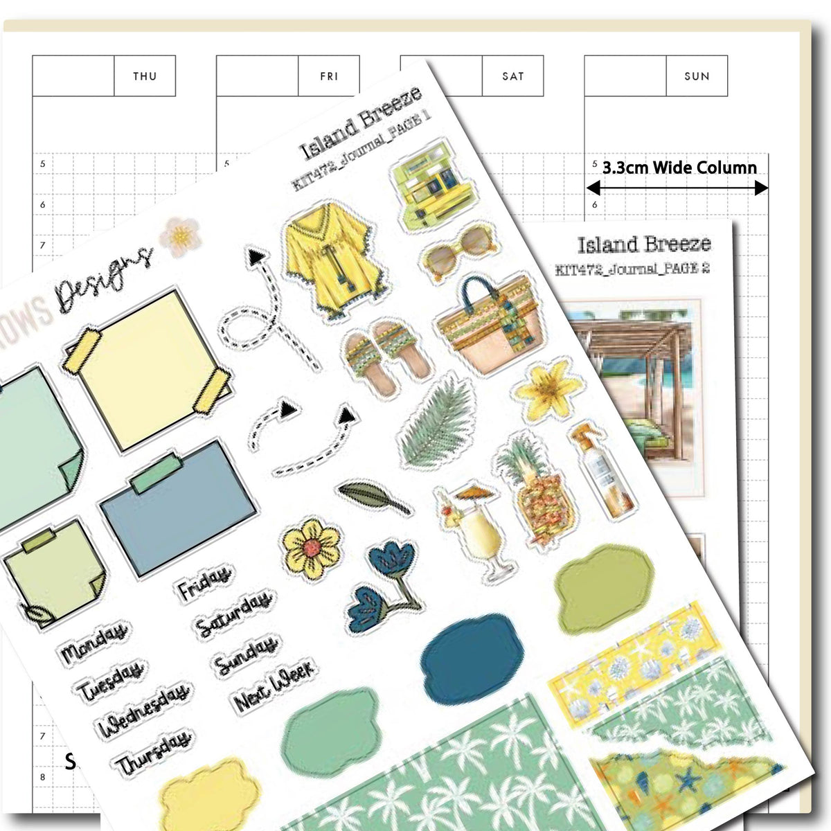 Journal Kit: Island Breeze