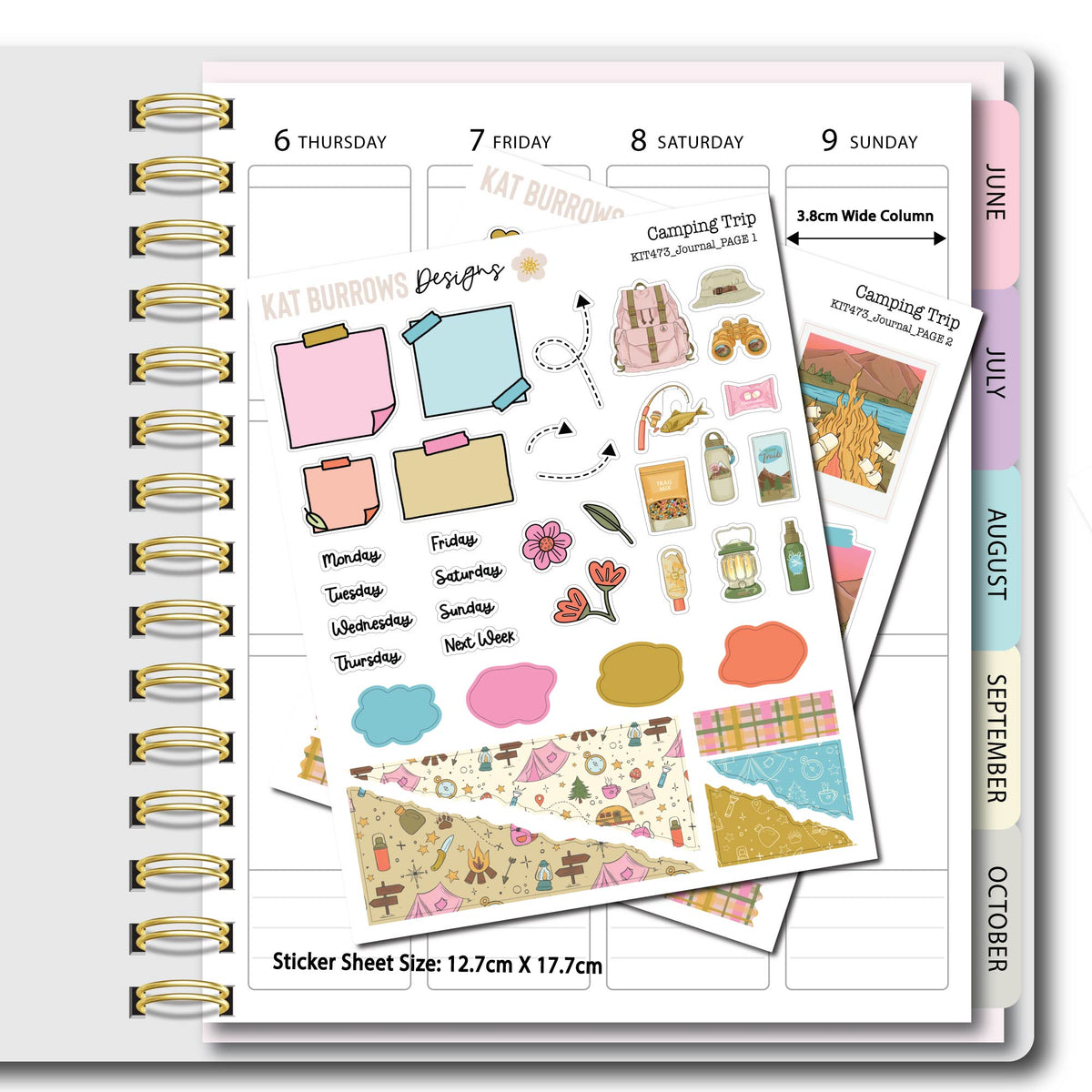 Journal Kit: Camping Trip