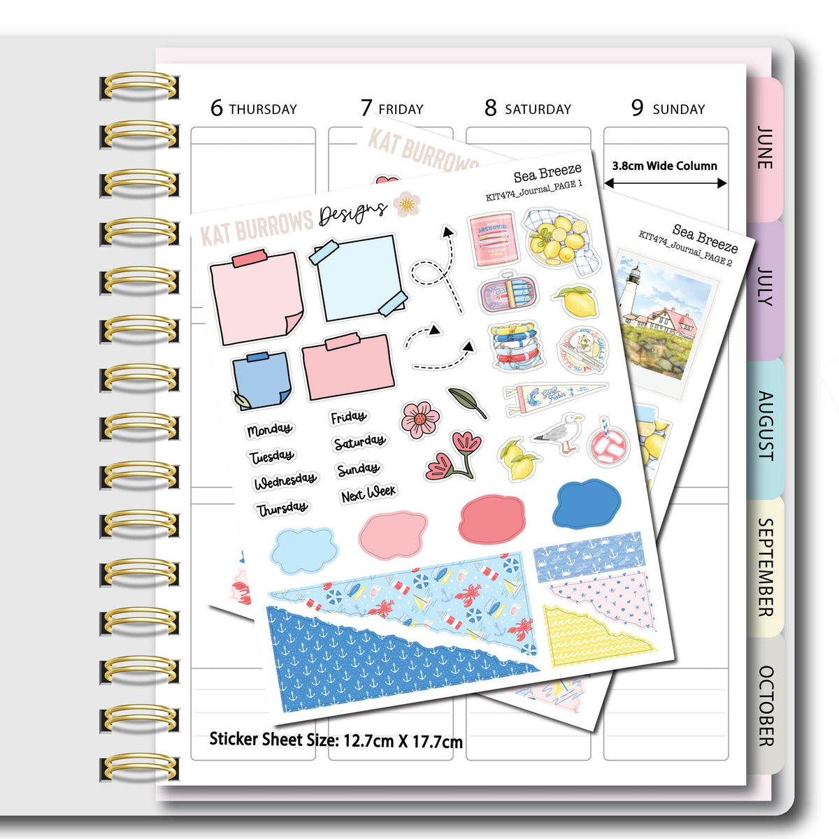 Journal Kit: Sea Breeze