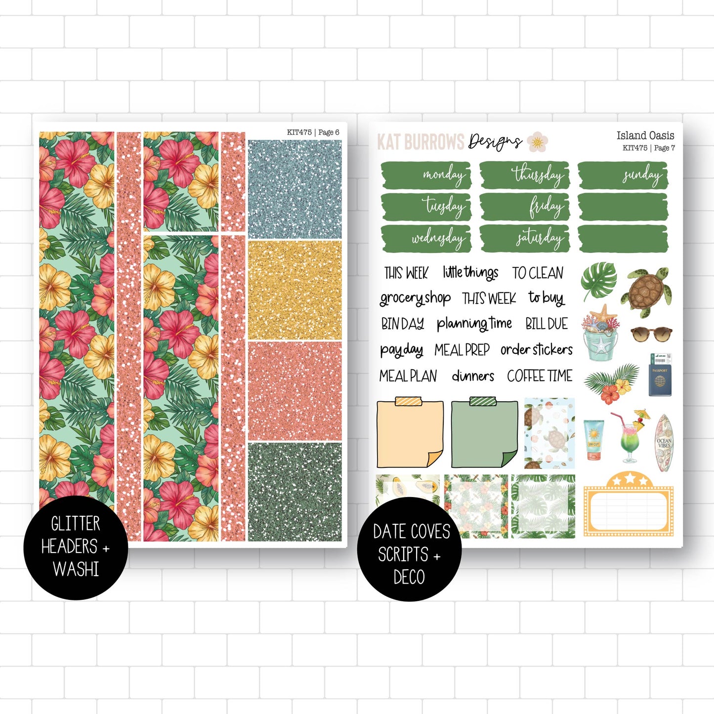 Weekly Kit: Island Oasis