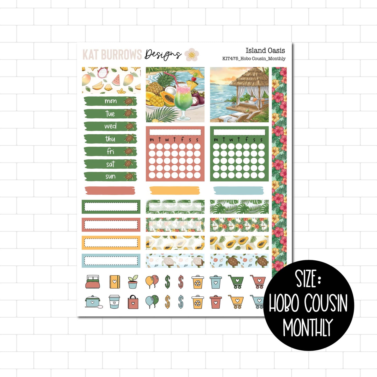 Hobo Cousin Monthly: Island Oasis