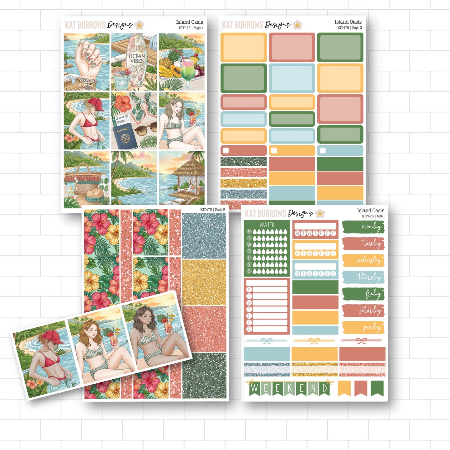 Weekly Kit: Island Oasis