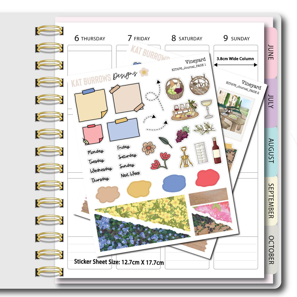 Journal Kit: Vineyard