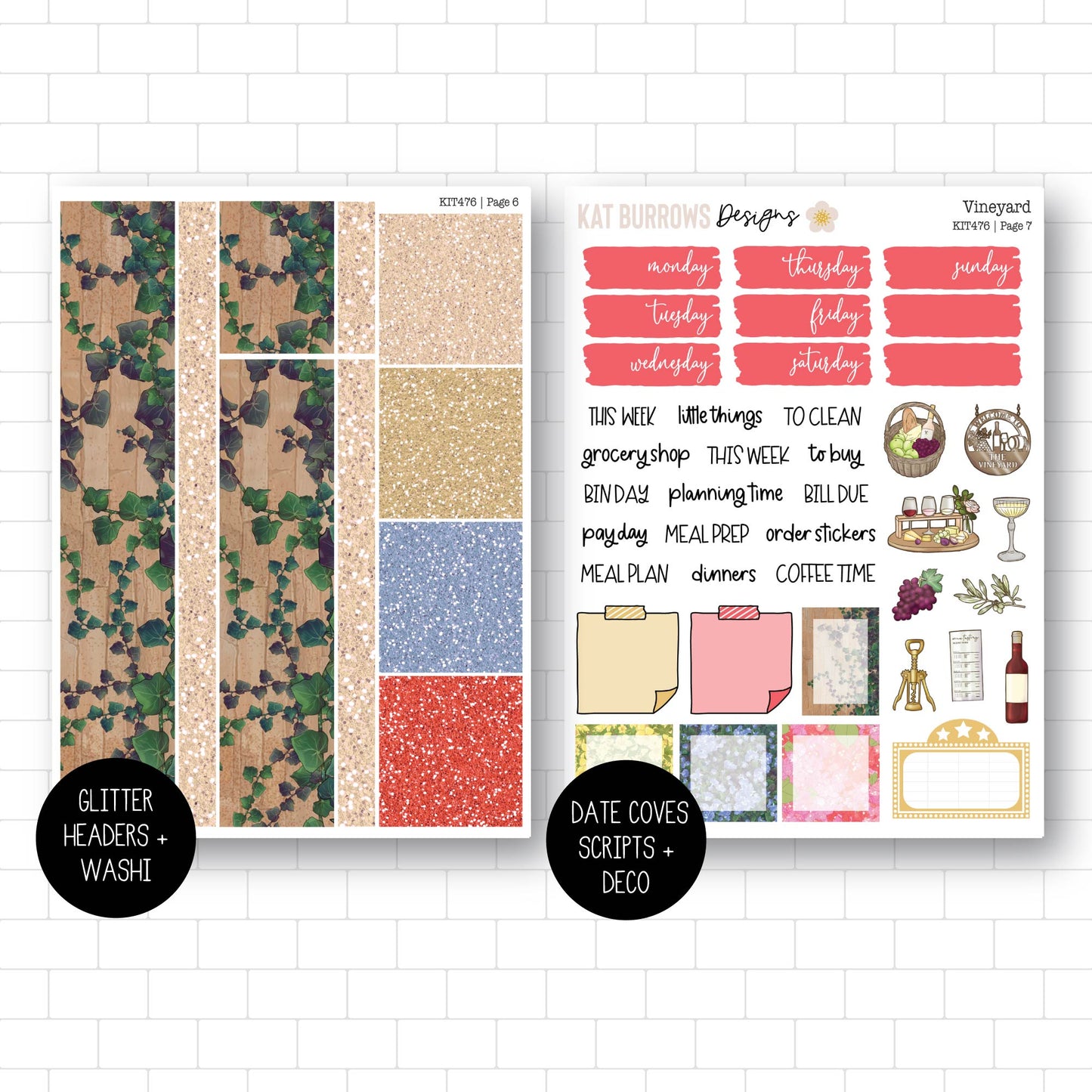 Weekly Kit: Vineyard