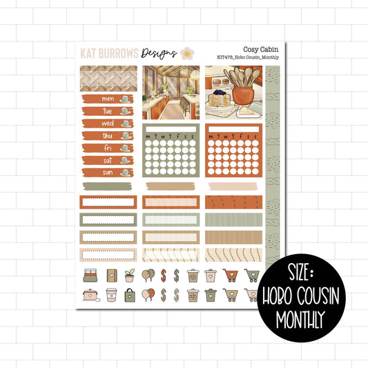 Hobo Cousin Monthly: Cosy Cabin