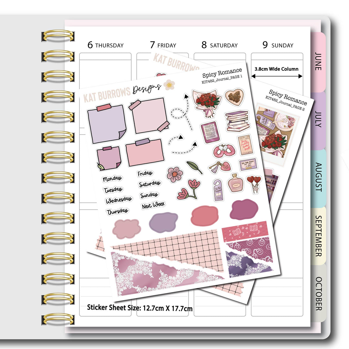 Journal Kit: Spicy Romance