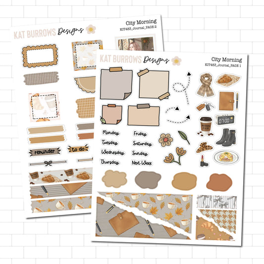Journal Kit: City Morning