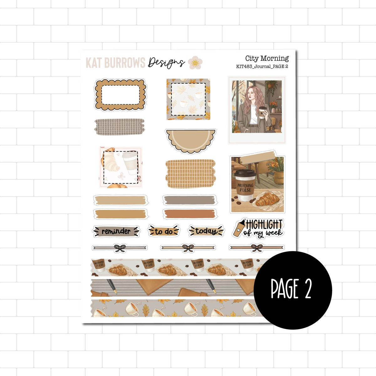 Journal Kit: City Morning