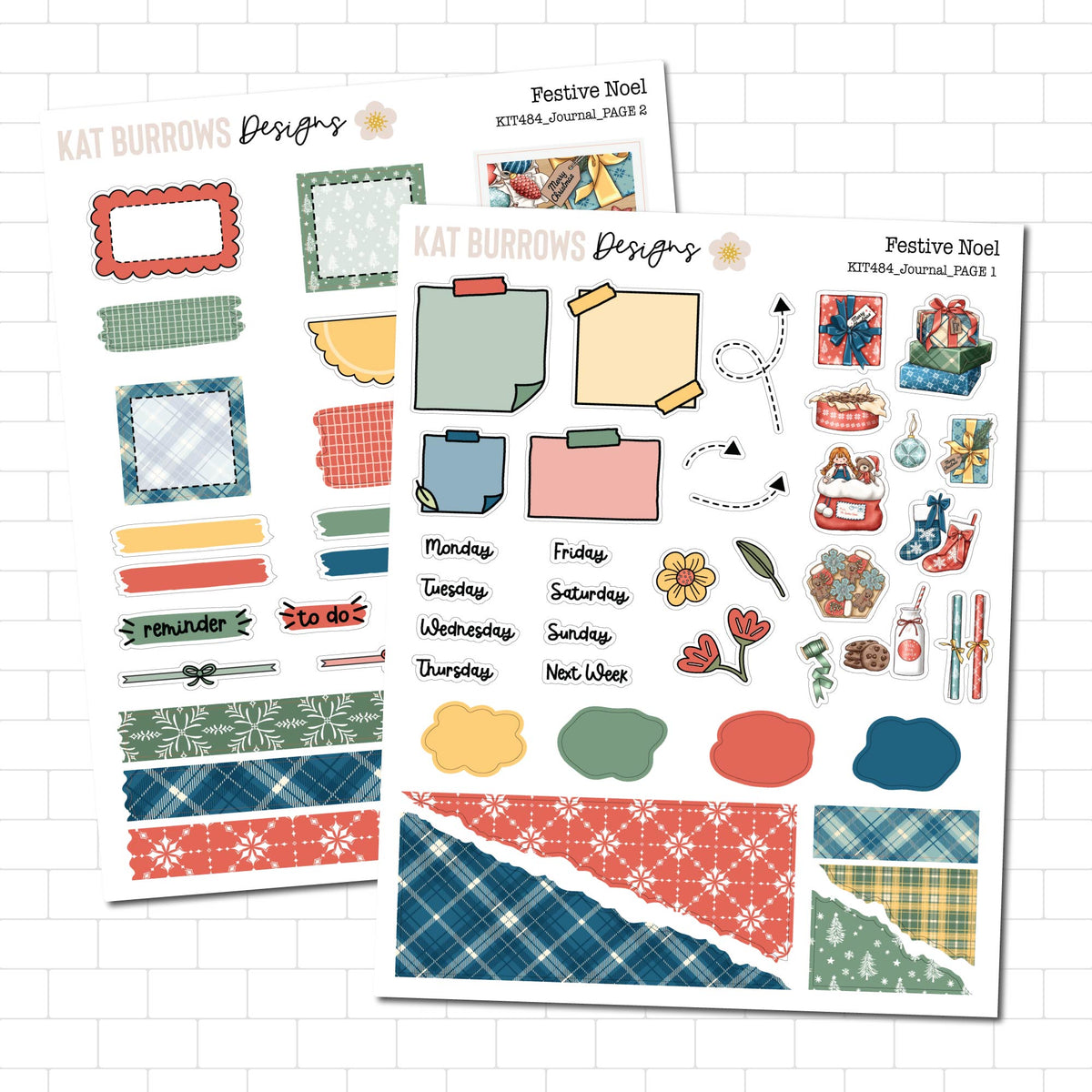 Journal Kit: Festive Noel