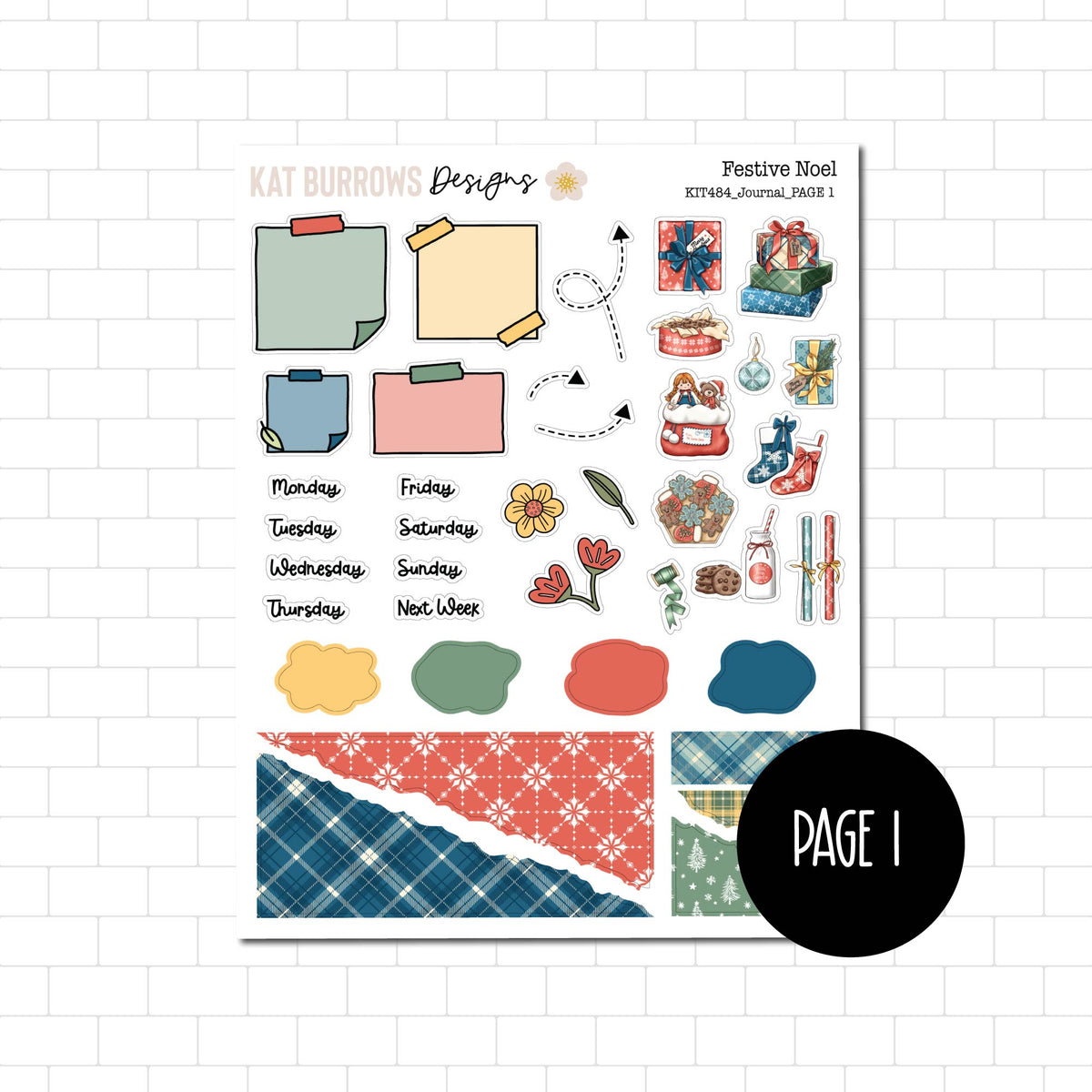 Journal Kit: Festive Noel