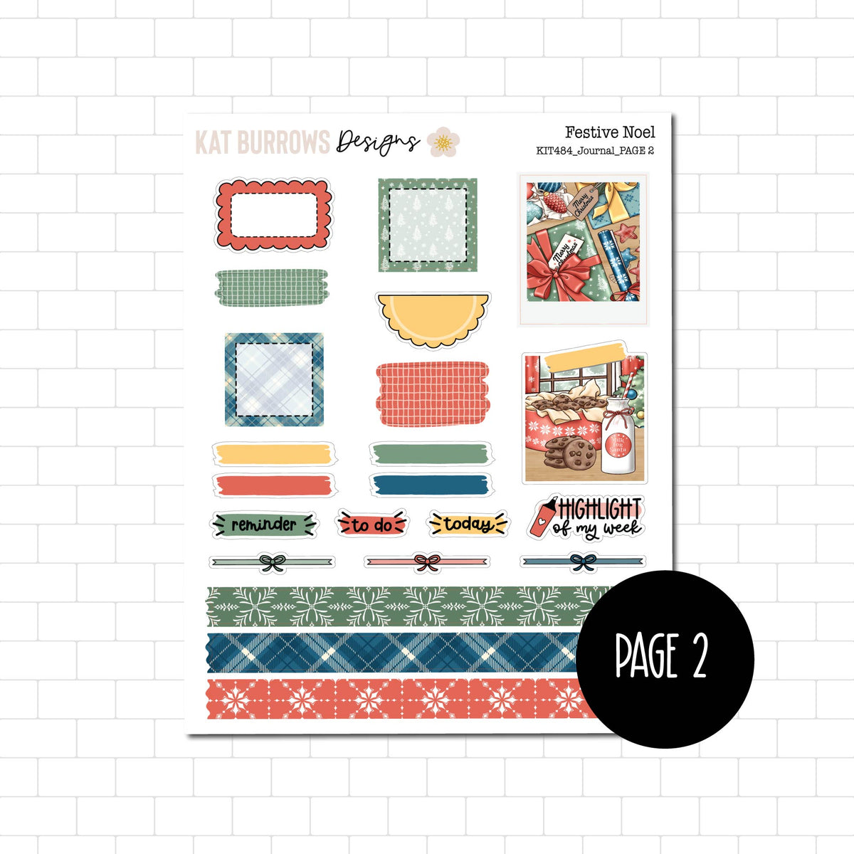 Journal Kit: Festive Noel