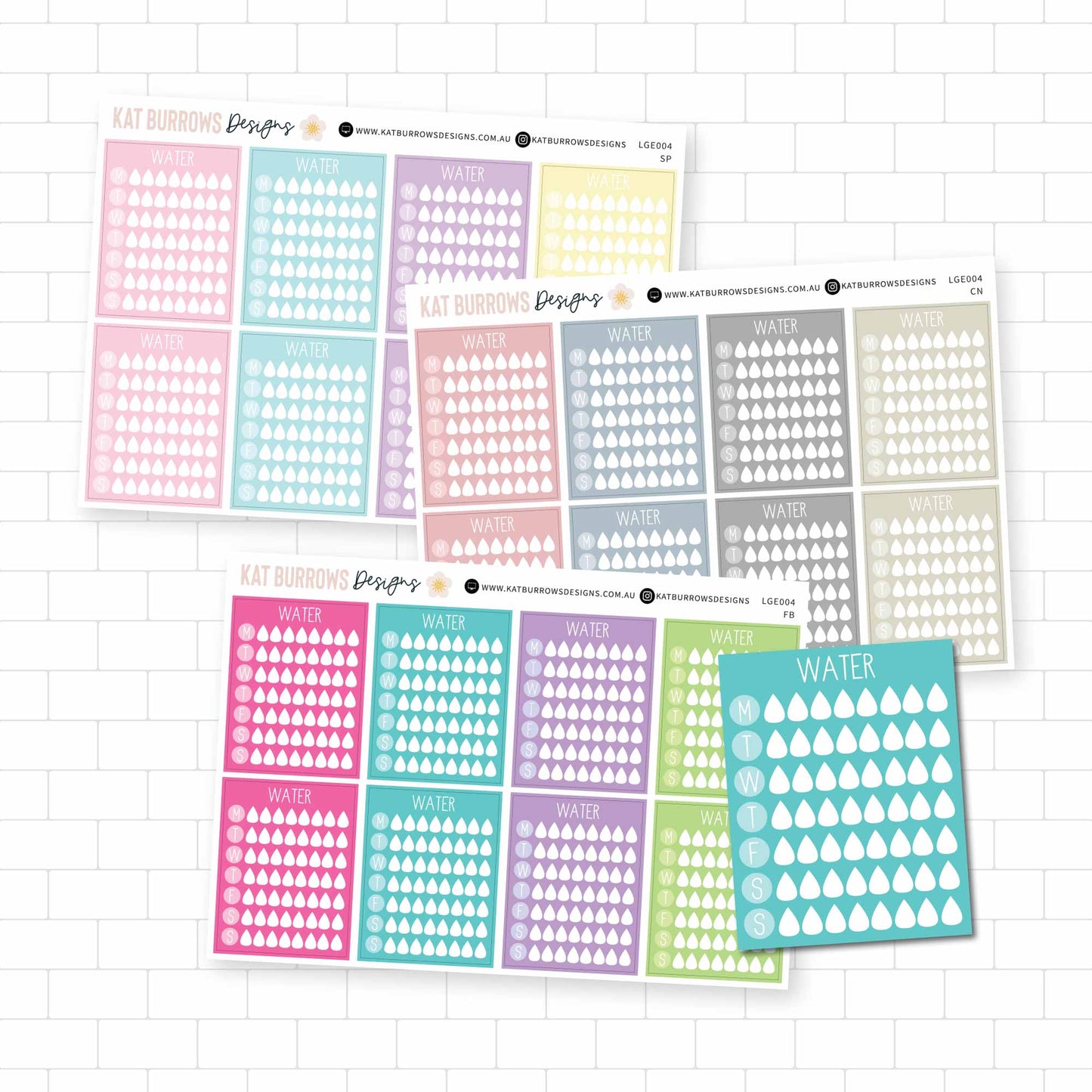 Stickers: Water Tracker