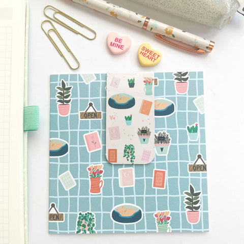 Bookmark Card: Book Store