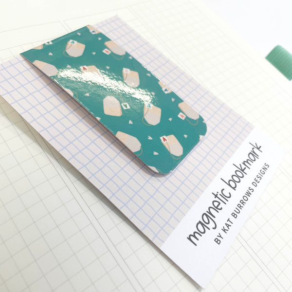 Magnetic Bookmark: Tea Bags